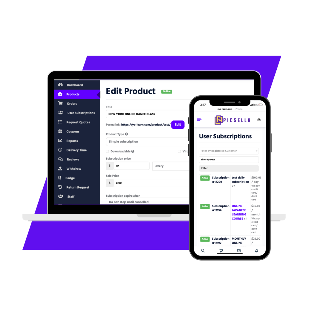 subscription business, Subscription Selling
