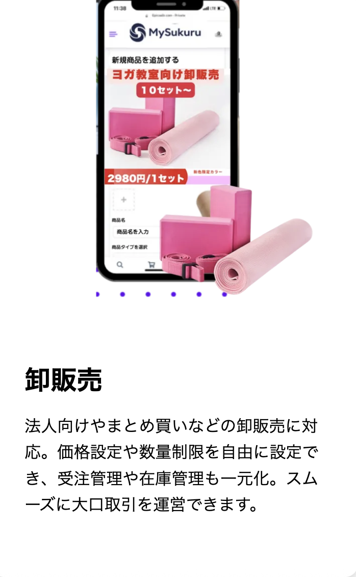 マイスクル販売できる物2９